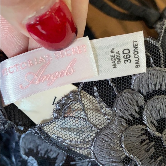 Victoria Secret Angles Bra Sz 36D - Picture 6 of 6